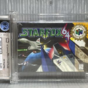 1997 Nintendo 64 Starfox 64 WATA 9.0 A++