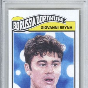 2020 Topps Living 180 Giovanni Reyna UEFA Champions League PSA 10