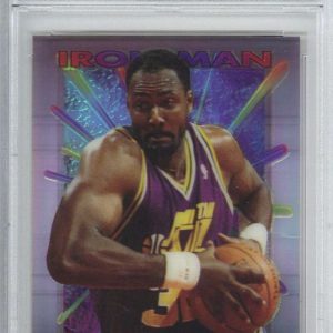 1994 Finest Iron Men 5 Karl Malone PSA 9