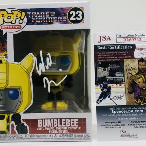 WILL FRIEDLE SIGNED BUMBLEBEE POP FUNKO FIGURE TRANSFORMERS JSA COA