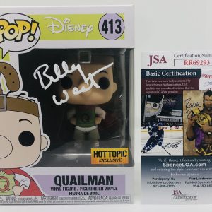 BILLY WEST SIGNED QUAILMAN POP FUNKO FIGURE DOUG FUNNIE PROOF JSA COA