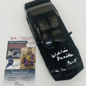 WILLIAM DANIELS SIGNED KITT KNIGHT RIDER DIECAST CAR 1:24 K.I.T.T. PROOF JSA COA
