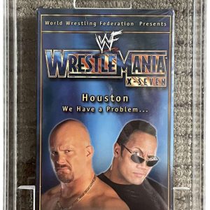 WrestleMania X-Seven 2001 WWF VHS IGS 8 8.5