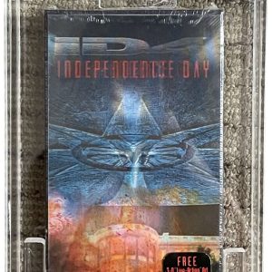 Independence Day 1996 20th Century Fox VHS 3-D Art 1st Print Will Smith IGS 7 6