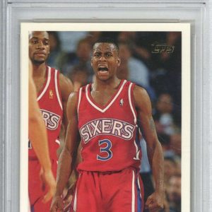 1996 Topps 171 Allen Iverson PSA 7