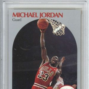 1990 Hoops 65 Michael Jordan PSA 7