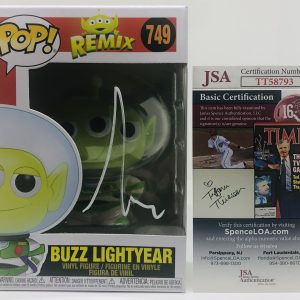 TIM ALLEN SIGNED BUZZ LIGHTYEAR REMIX POP FUNKO FIGURE TOY STORY PROOF JSA COA