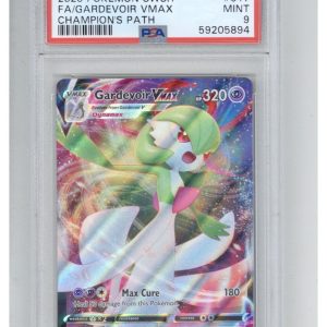 2020 Sword & Shield Champion's Path 017 Full Art/Gardevoir Vmax PSA 9