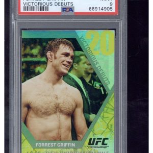 2009 Topps UFC Round 1 Victorious Debuts VD6 Forrest Griffin PSA 9