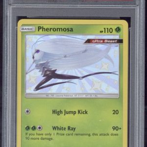 2019 Pokemon Sun & Moon Hidden Fates SV5 Pheromosa-Holo PSA 10