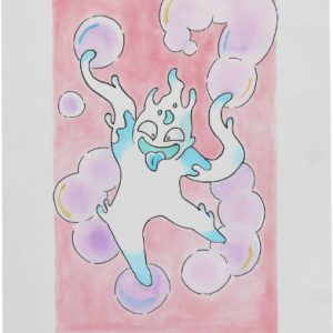 2021 Topps x MetaZoo Series 0 The Spookster #67 Brunes Original Art