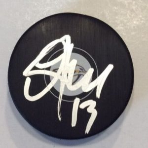 YAKOV TRENIN SIGNED NASHVILLE PREDATORS HOCKEY PUCK W/ CASE COA