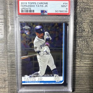 2019 Topps Chrome Update Fernando Tatis Jr PSA 9