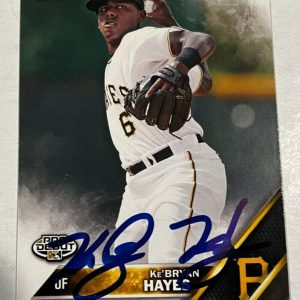 KE'BRYAN HAYES SIGNED 2016 TOPPS PRO DEBUT BASEBALL ROOKIE CARD AUTO