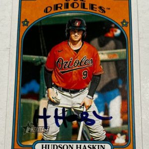 NICK PRATTO SIGNED 2021 TOPPS HERITAGE MINOR LEAGUE BASEBALL CARD AUTO