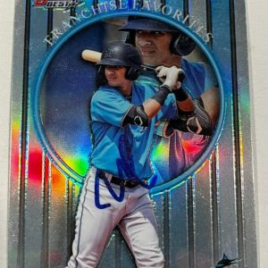 VICTOR MESA JR SIGNED 2019 BOWMAN'S BEST FRANCHISE FAVORITES ROOKIE CARD AUTO