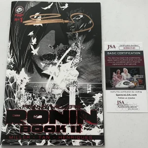FRANK MILLER SIGNED RONIN BOOK II SERIES #1 COMIC BOOK 2022 MILLER'S JSA COA