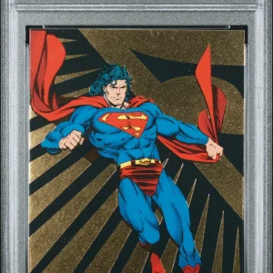 1993 Skybox the Return of Superman SP3 Superman Foil PSA 8