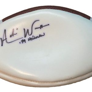 Andre Ware Signed 1989 Heisman Football JSA