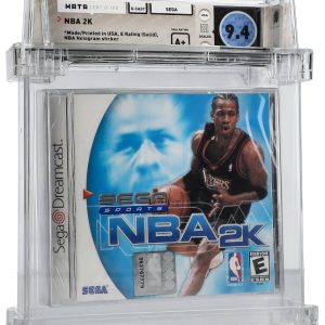 1999 Sega Dreamcast NBA 2k Factory Sealed Video Game WATA 9.4 A+