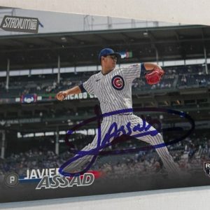 JAVIER ASSAD SIGNED 2023 TOPPS STADIUM CLUB BASEBALL CARD AUTO