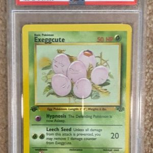 1999 Pokemon Jungle Exeggcute 1st Edition PSA 9
