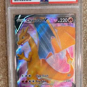 2020 Pokemon SWSH Champions Path Elite Trainer Box #50 Charizard V PSA 9