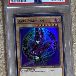 2015 Yugioh 1st Edition Dark Magician Duelist Pack EN008 PSA 9