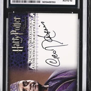 2007 Artbox Harry Potter OOTP George Harris Auto Signed CGC 7
