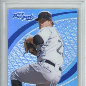 2012 Panini Prizm Silver Prizm Top Prospects #TP4 Gerrit Cole PSA 9
