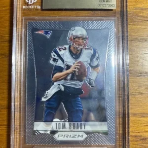 2012 Panini Prizm Tom Brady BGS 9.5