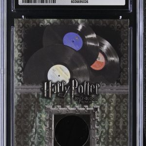 2009 Artbox Harry Potter Records from Slughorn's House P8 Prop Used CGC 9