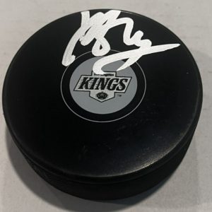 VLADISLAV GAVRIKOV SIGNED LOS ANGELES KINGS HOCKEY PUCK W/ CASE COA