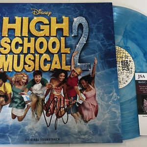VANESSA HUDGENS SIGNED HIGH SCHOOL MUSICAL 2 VINYL RECORD ALBUM SOUNDTRACK JSA
