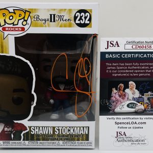 SHAWN STOCKMAN SIGNED POP ROCKS FUNKO FIGURE BOYZ II MEN HARMONY GROUP JSA COA