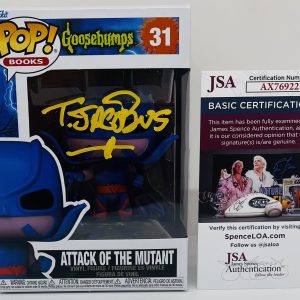 TIM JACOBUS SIGNED ATTACK OF THE MUTANT POP FUNKO FIGURE GOOSEBUMPS JSA COA