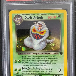 PSA 5 Dark Arbok Holo 2/82 2000 Pokemon Rocket EX
