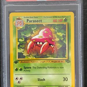 1999 Pokemon Jungle 1st Edition Parasect #41 PSA 8 NM-MT