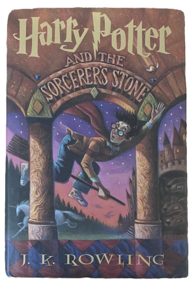 1998 Harry Potter and the Sorcerer's Stone HC Rowling Red Book Club 15635