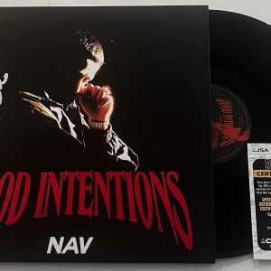 NAV RAPPER SIGNED GOOD INTENTIONS LP VINYL RECORD ALBUM JSA COA