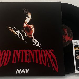 NAV RAPPER SIGNED GOOD INTENTIONS LP VINYL RECORD ALBUM JSA COA