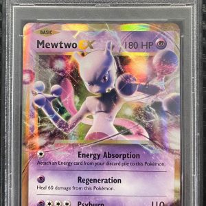 2016 Pokemon XY Evolutions 52 Mewtwo EX PSA 9