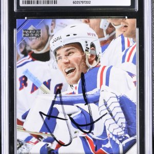 JAROMIR JAGR SIGNED 2005-06 UPPER DECK CARD #126 CGC 9 JSA AUTO