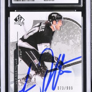 LUC ROBITAILLE SIGNED 2008-09 SP AUTHENTIC CARD #125 CGC 9 JSA 9 AUTO /999
