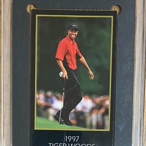 1997 Grand Slam Ventures Tiger Woods Masters Collection PRO 10