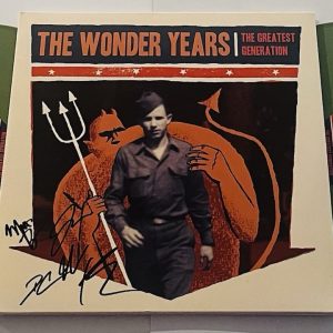 THE WONDER YEARS SIGNED GREATEST GENERATION VINYL RECORD ALBUM DAN CAMPBELL JSA