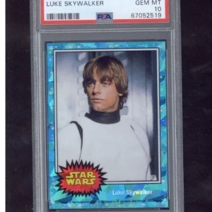 2022 Star Wars Sapphire Luke Skywalker #1 PSA 10