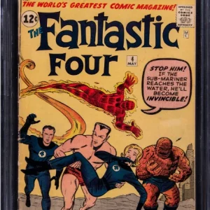 1962 Fantastic Four #4 CGC 4.0