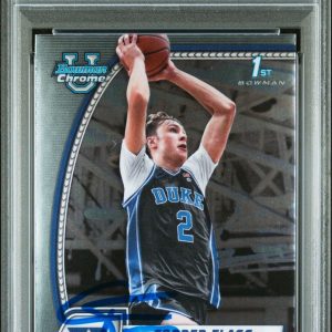 Cooper Flagg Signed 2024 Bowman Chrome University Rookie #16 Auto PSA/DNA 10