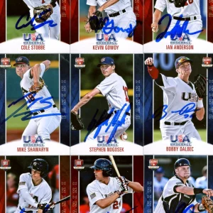 MICKEY MONIAK SIGNED 2015 PANINI USA BASEBALL PROSPECT ROOKIE CARD AUTO